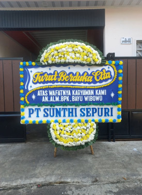 Papan Bunga Duka di Humbang Hasundutan