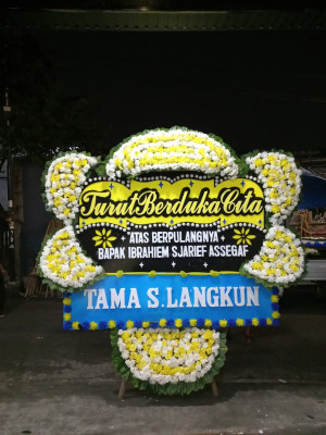 Papan Bunga Duka di Humbang Hasundutan