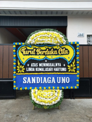 Papan Bunga Duka di Humbang Hasundutan